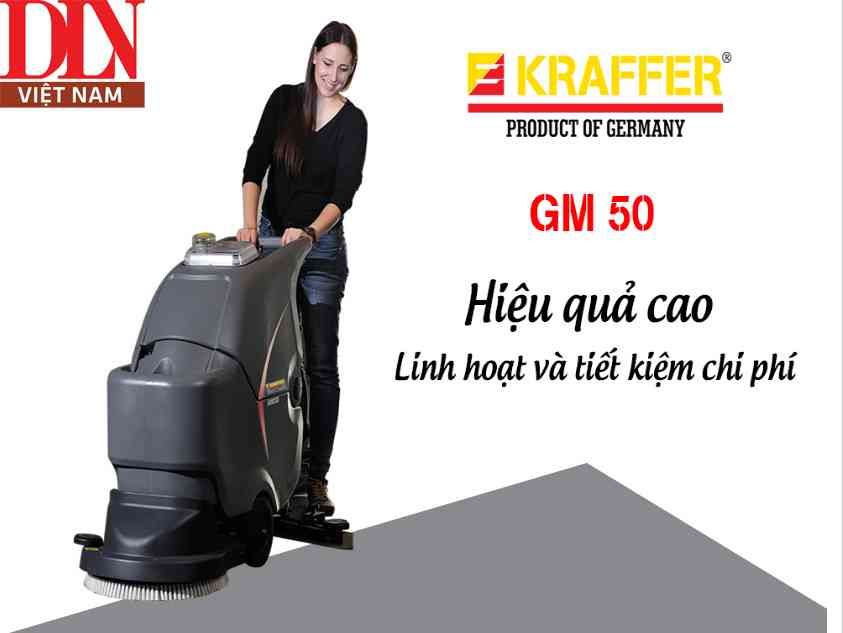 Bàn chải của máy chà sàn liên hợp Kraffer GM50E